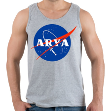 PRINTFASHION Arya Nasa - Férfi atléta - Sport szürke atléta, trikó