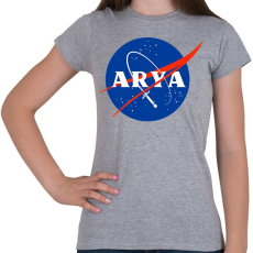 PRINTFASHION Arya Nasa - Női póló - Sport szürke