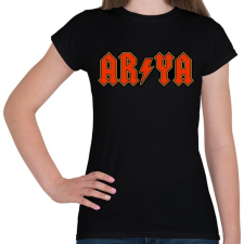 PRINTFASHION ARYA - Női póló - Fekete női póló