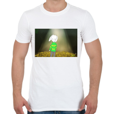 PRINTFASHION Asriel Dremurr Undertale - Férfi póló - Fehér