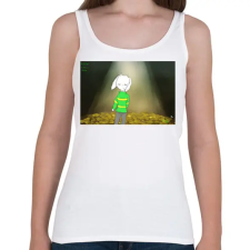PRINTFASHION Asriel Dremurr Undertale - Női atléta - Fehér női trikó