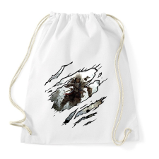 PRINTFASHION Assassins Creed - Sportzsák, Tornazsák - Fehér tornazsák
