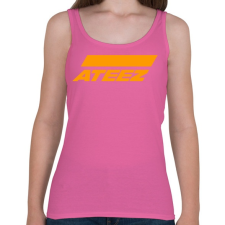 PRINTFASHION Ateez - Női atléta - Rózsaszín női trikó