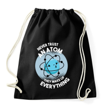PRINTFASHION Atom - Sportzsák, Tornazsák - Fekete tornazsák