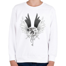 PRINTFASHION Attack on Titan - Gyerek pulóver - Fehér gyerek pulóver, kardigán