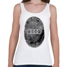PRINTFASHION AUDI in my DNA - Női atléta - Fehér
