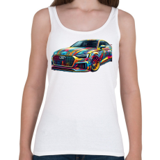 PRINTFASHION Audi - Női atléta - Fehér