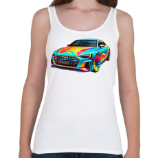 PRINTFASHION Audi - Női atléta - Fehér