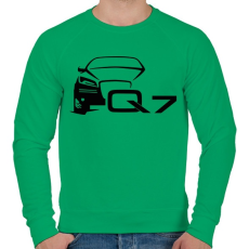 PRINTFASHION AUDI Q7 - Férfi pulóver - Zöld