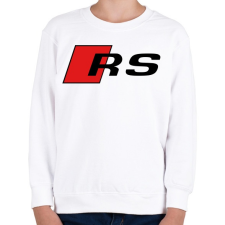 PRINTFASHION Audi RS - Gyerek pulóver - Fehér gyerek pulóver, kardigán