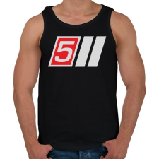 PRINTFASHION AUDI S5 - Férfi atléta - Fekete atléta, trikó