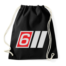 PRINTFASHION AUDI S6 - Sportzsák, Tornazsák - Fekete tornazsák