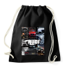 PRINTFASHION Audi Sport Montage - Sportzsák, Tornazsák - Fekete