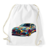 PRINTFASHION Audi - Sportzsák, Tornazsák - Fehér
