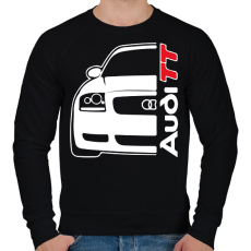 PRINTFASHION Audi TT - Férfi pulóver - Fekete