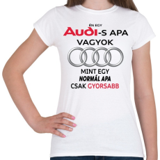 PRINTFASHION audika - Női póló - Fehér