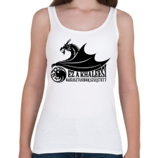 PRINTFASHION Augusztus - Női atléta - Fehér női trikó