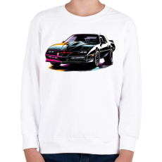 PRINTFASHION Autó - Gyerek pulóver - Fehér