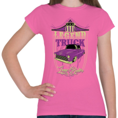 PRINTFASHION Autó legendák - Női póló - Rózsaszín