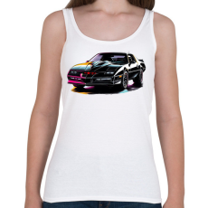 PRINTFASHION Autó - Női atléta - Fehér