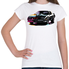PRINTFASHION Autó - Női póló - Fehér