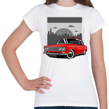 PRINTFASHION Autó - Női póló - Fehér női póló