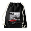 PRINTFASHION Autók - Sportzsák, Tornazsák - Fekete