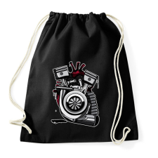 PRINTFASHION autós szív - Sportzsák, Tornazsák - Fekete tornazsák