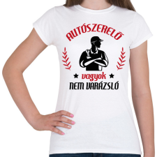 PRINTFASHION Autószerelő vagyok - Női póló - Fehér női póló