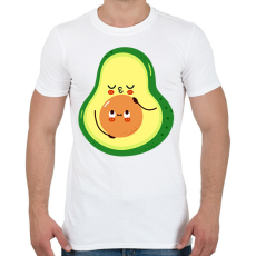 PRINTFASHION Avokádó anyuka - Férfi póló - Fehér
