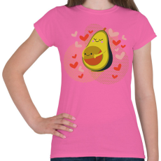 PRINTFASHION Avokádó anyuka - Női póló - Rózsaszín