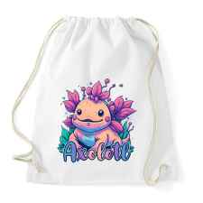 PRINTFASHION Axolotl - Sportzsák, Tornazsák - Fehér atléta, trikó