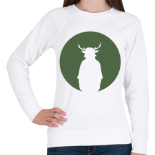 PRINTFASHION Az agancsos fiú - Sweet Tooth - Női pulóver - Fehér női pulóver, kardigán