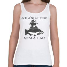 PRINTFASHION Az élménya fontos! - Női atléta - Fehér