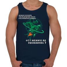 PRINTFASHION Az elsö találkozás - Férfi atléta - Sötétkék