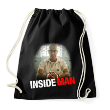 PRINTFASHION Az ember a rács mögött - Sportzsák, Tornazsák - Fekete tornazsák