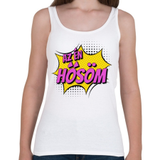 PRINTFASHION Az én hősöm - Női atléta - Fehér női trikó