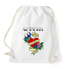 PRINTFASHION Az Én Kis Valentinom - Sportzsák, Tornazsák - Fehér tornazsák