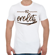 PRINTFASHION Az eredeti - iker - Férfi póló - Fehér