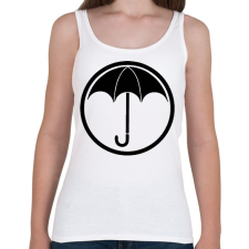 PRINTFASHION Az esernyő akadémia - Női atléta - Fehér női trikó