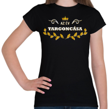 PRINTFASHION Az év targoncása - Női póló - Fekete női póló
