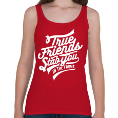 PRINTFASHION Az igaz barát...  - Női atléta - Cseresznyepiros