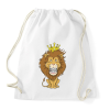 PRINTFASHION Az oroszlánok királya - Sportzsák, Tornazsák - Fehér