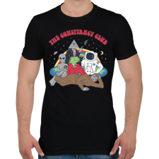 PRINTFASHION Az összeesküvés klub - Férfi póló - Fekete férfi póló