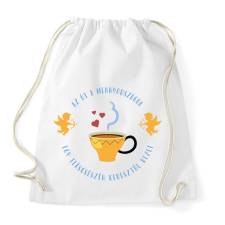 PRINTFASHION Az út mennyországba - Tea - Sportzsák, Tornazsák - Fehér tornazsák