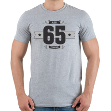 PRINTFASHION b-day-65-dark-lightgrey - Férfi póló - Sport szürke