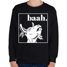 PRINTFASHION Baah.  - Gyerek pulóver - Fekete