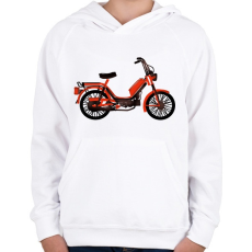 PRINTFASHION babetta - Gyerek kapucnis pulóver - Fehér