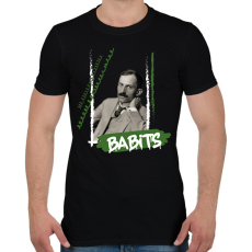 PRINTFASHION Babits Mihály - Férfi póló - Fekete