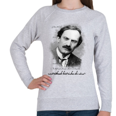 PRINTFASHION Babits Mihály-Jónás könyve2 - Női pulóver - Sport szürke